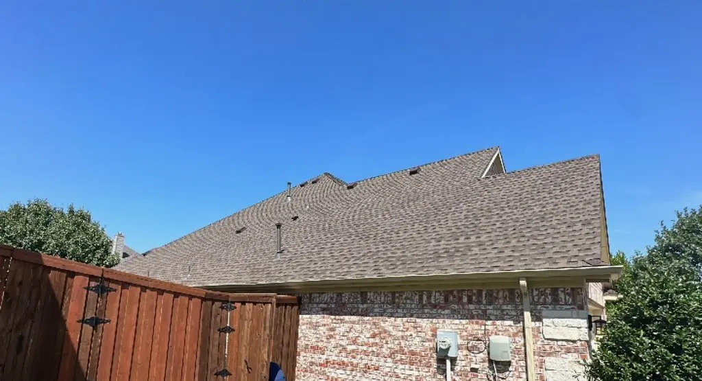 Completed roof replacement project in Natick